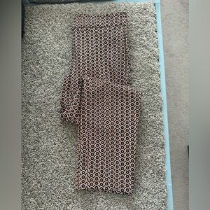 Patterned work pants